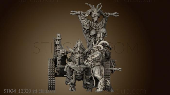 BEASTMEN RAZOR TUSK chariot boar