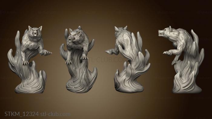 3D model Beltesassar Summoner the Wolf Spirit (STL)