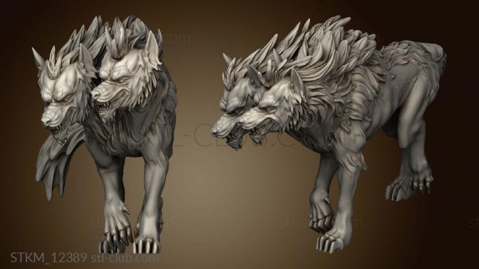 3D model Blood Moon Death Dog (STL)