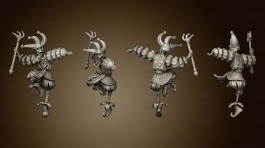 3D model Blood Moon Skeleton Jester (STL)