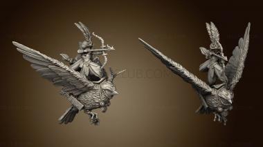 3D model Cult Flame Farrow Kor bird (STL)