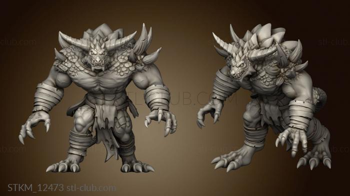 3D model Drakkisath Wyrm Wracked Atrocity (STL)