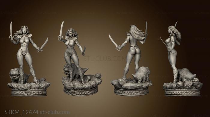 3D model Dejah Thoris Thorisver NSFW (STL)