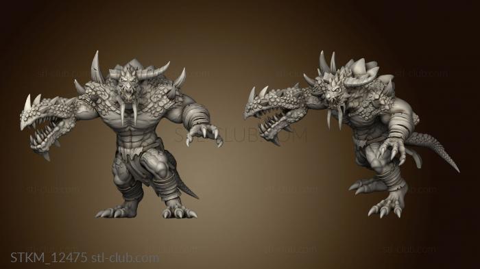 3D model Drakkisath Wyrmwracked Atrocity mutant (STL)