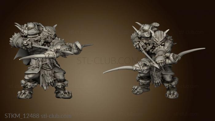 3D model Bugbears bugbear hunter (STL)