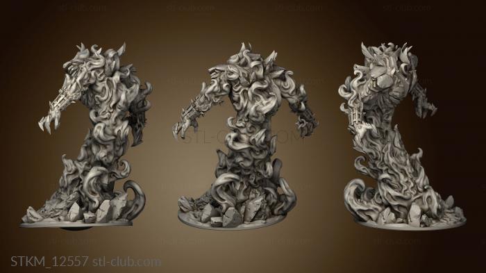 3D model City Portals Adorned Fire Elemental AC (STL)