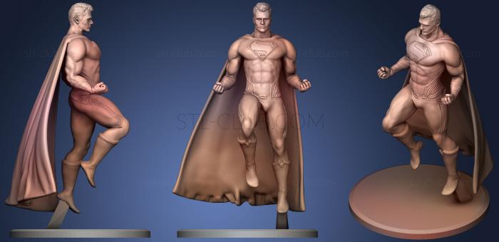 3D model Superman   Man Of Steel (STL)