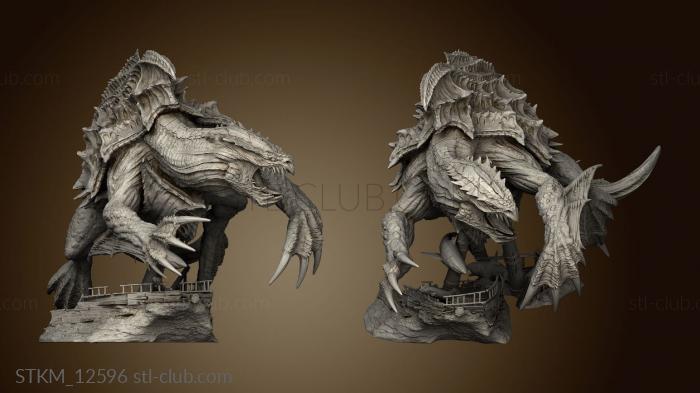 3D model Depth Dragon Turtle (STL)