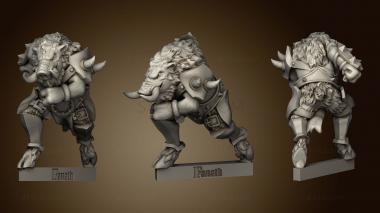 3D model Chaos Figures Beastmen (STL)