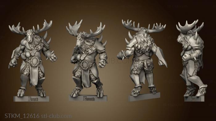 3D model Chaos Figures Beastmen (STL)