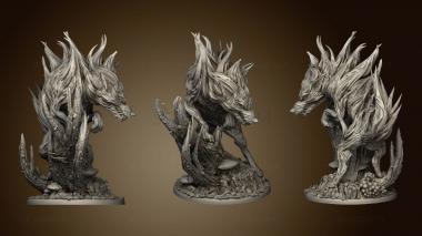 3D model Chieftain Warband from Wraith Wolves in one Wolf Alpha (STL)