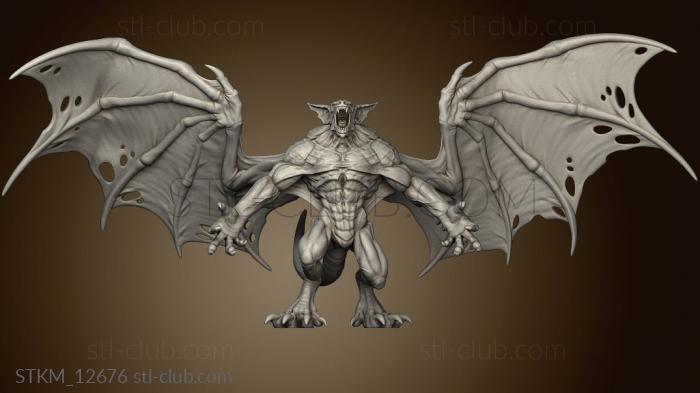 3D model Viktor Vampire Monster (STL)