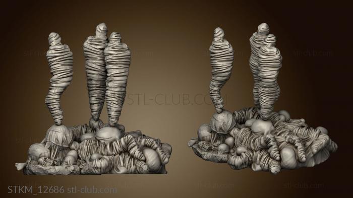 3D model Cocoons and Eggs Cocoon (STL)