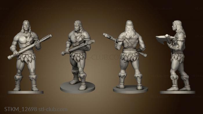 3D model Conan the Barbarian Complet (STL)