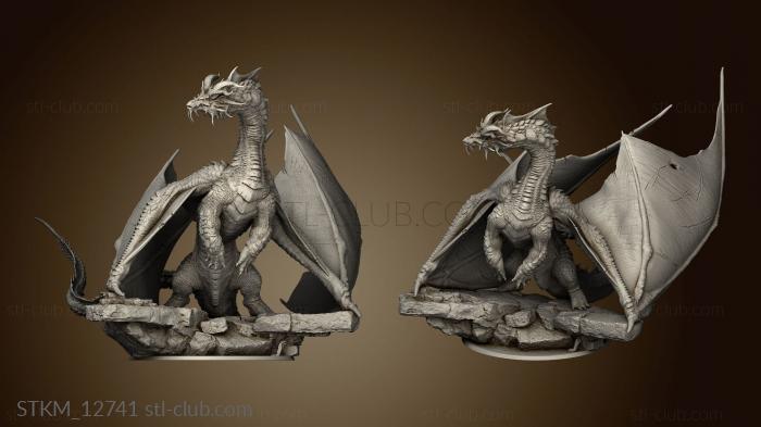 3D мадэль Бузинный рассольный дракон brinedragon (STL)