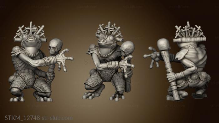 3D model Cruel Marshes Poison Frog Shaman (STL)