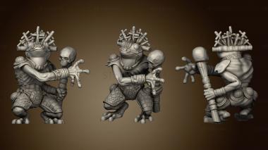 3D model Cruel Marshes Poison Frog Shaman (STL)