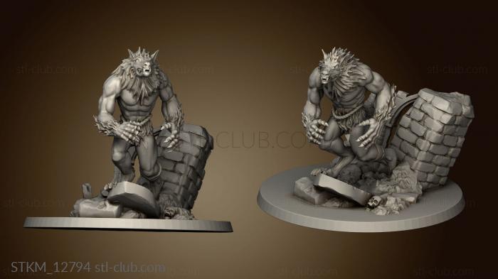 3D model WEREWOLVES (STL)