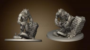 3D model WEREWOLVES (STL)