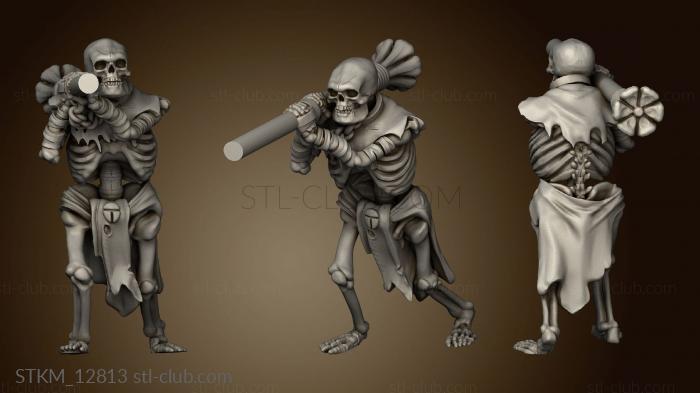 3D model Cursed Sands Boat Big Skeleton Back (STL)