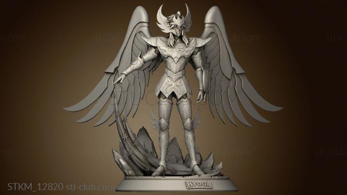 3D model Cygnus Hyoga god divine clothes (STL)