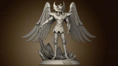 3D model Cygnus Hyoga god divine clothes (STL)