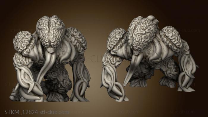 3D model Cult Pickle Unique Golems Brain Golema (STL)