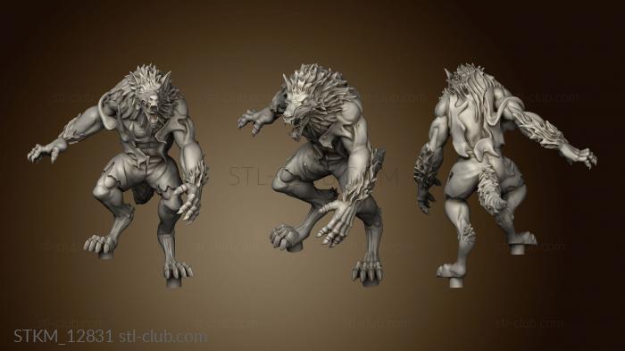 3D model WEREWOLVES WEREWOLF (STL)