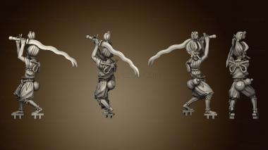 3D model Day Tengu Swordsman Yakubu (STL)