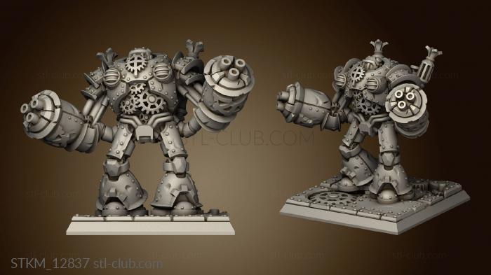 3D model Drunken Steamcity guard SG Stem guardian (STL)