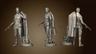 3D model dam Jensen Sculpture and Adam Stand (STL)