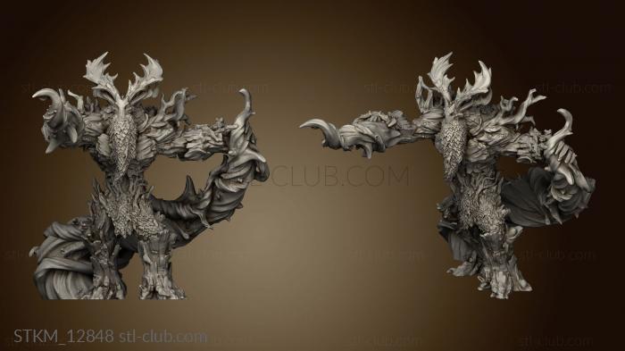 3D model Elven Grace Elder Treant Magic (STL)