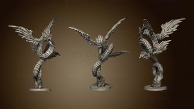 3D model Artisan Guild AMAZONS Stretch Goals Quetzalcoatl (STL)