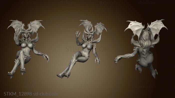 3D model Dark Gods Succubus Queen SUCC wings (STL)