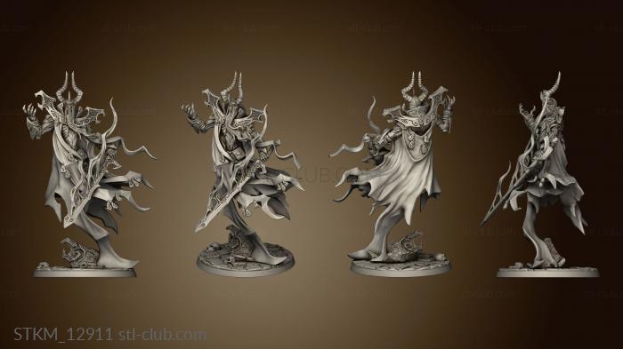 3D model Darkness the Lich Lord King Skutagaard (STL)