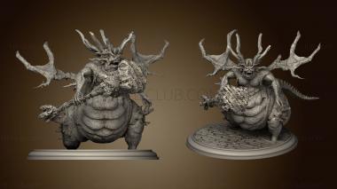 3D model asylum demon and Executioner Smough Dark Souls (STL)