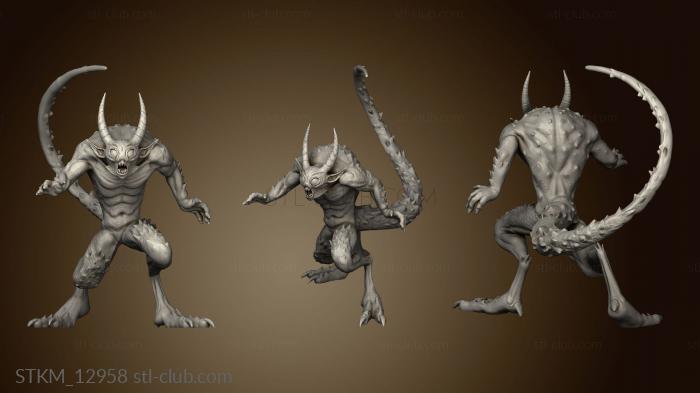 3D model Quasit Attacking (STL)