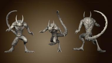 3D model Quasit Attacking (STL)