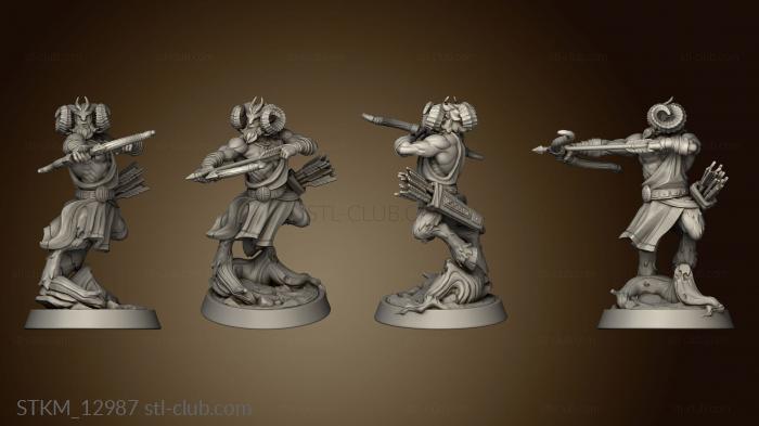 3D model Drunken Satyr archer (STL)