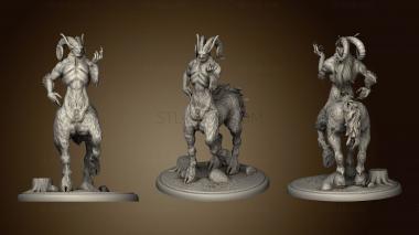 3D model Fey Woods Centauroid Satyr (STL)