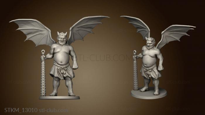 3D model Demon Prince Stand In Wings (STL)