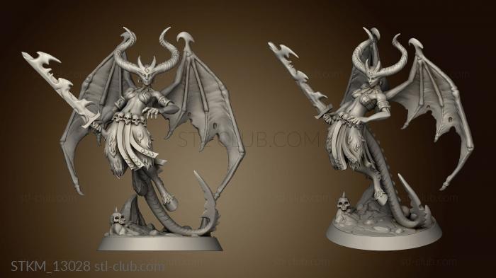 3D model Demon Wings Flying (STL)