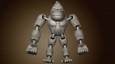 3D model Donkey Kong (STL)