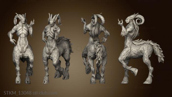 3D model Fey Woods Centauroid Satyr (STL)