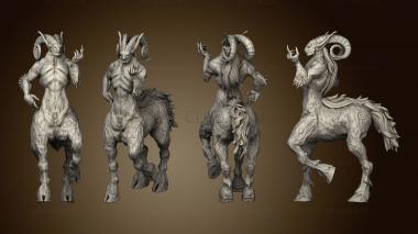 3D model Fey Woods Centauroid Satyr (STL)