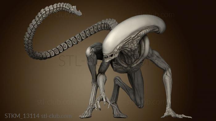 3D model Dog Alien Cling Xenomorph Canopy (STL)