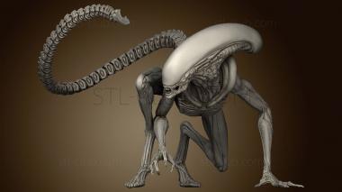 3D model Dog Alien Cling Xenomorph Canopy (STL)