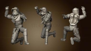 3D model Downed Damage Trooper (STL)