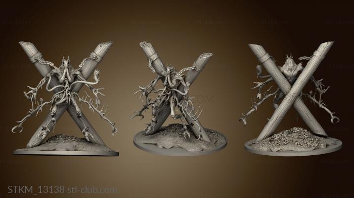 3D model Demons the depths Shrike Herald Trophies Mountain (STL)