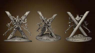 3D model Demons the depths Shrike Herald Trophies Mountain (STL)